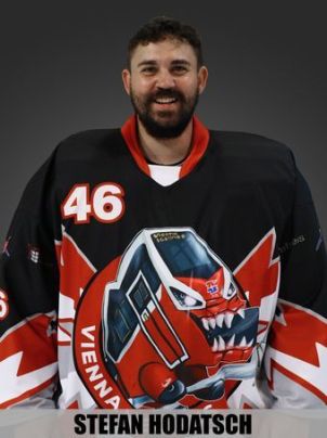 ice hockey forward portrait helmet